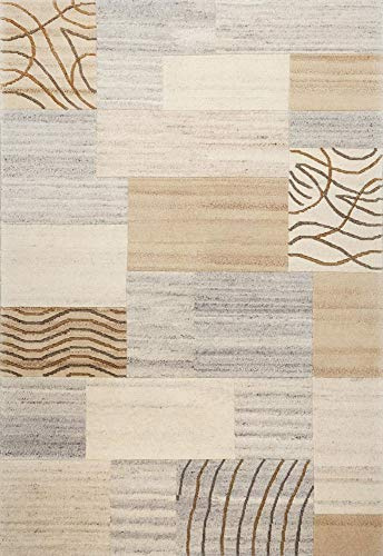 Teppich aus 100% Schurwolle (IWS); handgetuftet | Größe: 300 x 400 cm; Farbe: Natur Grau | THEKO die markenteppiche - Royal Natur