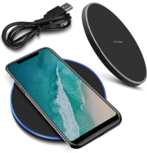 QI Wireless Kabellos Ladestation kompatibel für Ulefone X Charger Induktives Universal Schnellladegerät