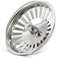 DL-pro Cesta de filtro 79 mm/86 mm, 24 ranuras sin barra de elevación como Blanco 125654 para válvula de cesta de colador