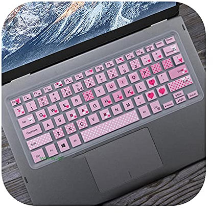 Keyboard cover Silicone Laptop Keyboard Cover for Dell Inspiron 14 3000 5000 2014 14R 14Mr 14Md 14M 5447 14Lr 14L 14C 14Cr-Bear