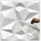 3qm / 3D Wandpaneele !!!Selbstklebend!!! Wandverkleidung Deckenpaneele Platten Paneele DIAMANT WHITE POLYSTYROL MATERIAL (3qm = 12Stück)