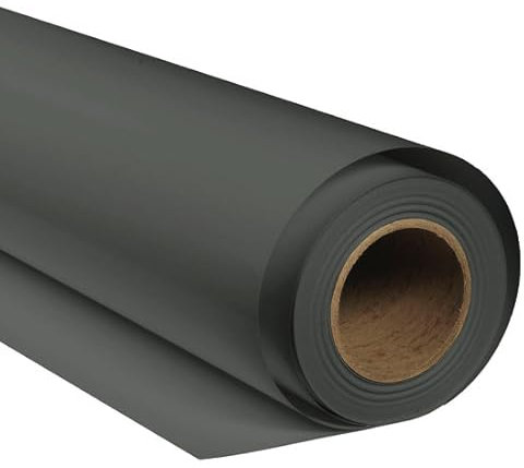 BRESSER SBP34 Fond de Papier Gris Trueno 2,72 x 11 m