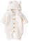 Neugeborene Baby Mädchen Jungen Kleidung Langarm Gestrickt Kapuze Strampler Body Overall Jacke Frühchenkleidung Erstausstattung Babysachen Set Herbst Winter Babykleidung Weiß 0-6 Months