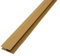 Dalsys 100cm Profilé de transition aluminium anodisé, rail sol carrelage, parquet or