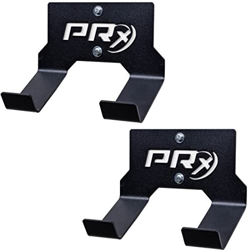 Double Kettlebell Storage Holder, Wall Mounted 2 Kettle Bell Home Gym Hanger, ((2 Pack) Double Kettlebell Storage)