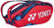 Yonex pro Racquet Bag 10 pcs Schlägertasche Rot - Blau