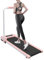Laufband,Walking Pad 2.0HP klappbares laufband mit Fernbedienung und LED-Anzeige, Walking Jogging für Home Office (Rosa)