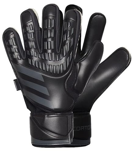 adidas Unisex Match Fingersave Torwarthandschuhe, Schwarz/Schwarz, 11
