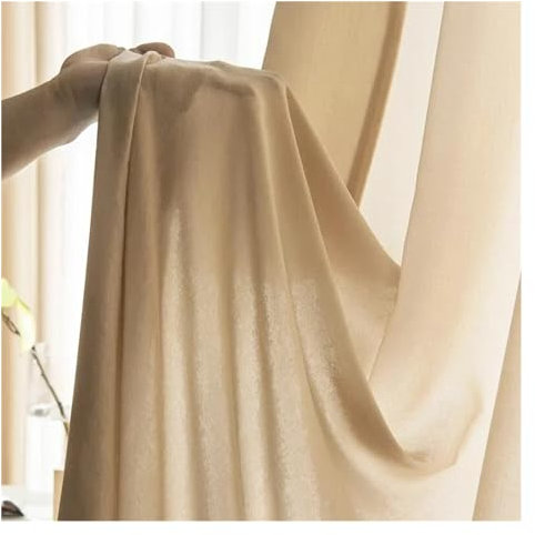 DispRA Solido soggiorno tende in tulle for finestre tenda trasparente for la porta della sala drappo morbido rideaux voilage arredamento salone texture giardini