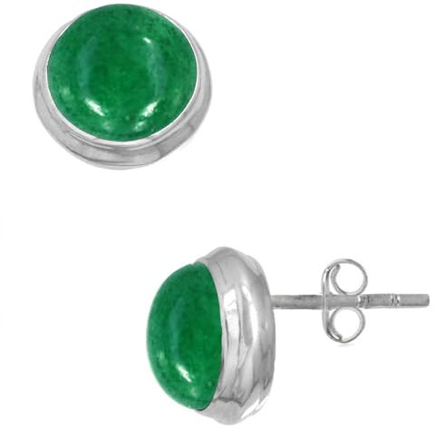 Jeweloporium 925 Silber Ohrring für Damen Grün Natürlich Kiwi Quartz mit Stein Tropfen Baumeln Mode Sílbern Ohrring Freundschaftstag Geschenk Boho Schmuck