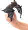 Folkmanis Mini Fledermaus-Fingerpuppe, Schwarz, Braun