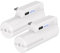 FLSTOR Battery for Meta/Oculus Quest 2, 5000mAh Portable Backup Battery for Oculus Quest 2 Elite Strap, Lightweight Faster Charging Extended 3 Hrs Palytime for VR Quest 2 And Typc-C Devices, 2 Packs