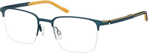 AD LIB Brillengestell (Modell AB3356) für Herren, Quadrat, gefertigt aus Titan (inklusive Brillenetui)