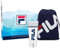 FILA Gift Set regalo uomo Gel Doccia e Zaino, Cofanetto regalo uomo con gel doccia rinfrescante e sacca sportiva FILA resistente, Kit uomo regalo ideale per compleanni e occasioni speciali