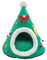 Tenda da letto a forma di albero di Natale, per gatti piccoli e grandi, lavabile in lavatrice, cuscino ultra morbido