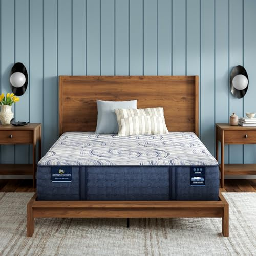Serta Perfect Sleeper Pro - Hampton 12.5 Extra Firm Queen Latex Hybrid Mattress - 5 Support Zones and Cooling Tech for Premium Hybrid Comfort - 100 Night Trial, CertiPUR-US Certified
