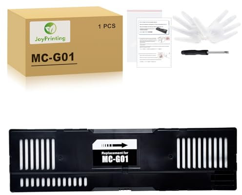 JoyPrinting MC-G01 Wartungskassette Kompatibel für Canon MC-G01 Tintenwartungsbox für MAXIFY GX6010 GX7010 GX6020 GX7020 GX6030 GX7030 GX6040 GX7040 GX6050 GX7050 GX6060 GX7060 GX6070 GX7070 GX6080