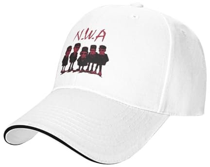 MPBGAOGP laufmütze schirmmützen für Herren Baseball Caps NWA Straight Outta Compton Grafik Sport Männer Frauen Sommer Hüte dankeschön Geschenke