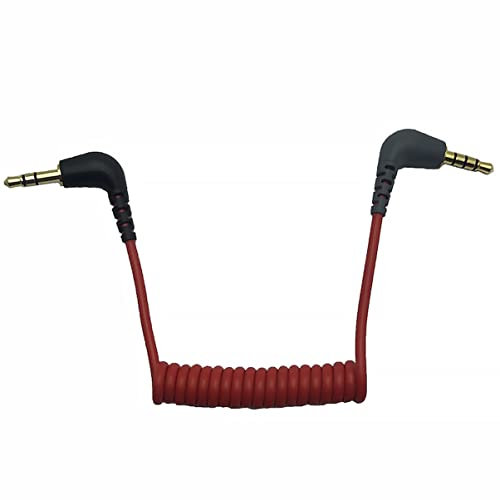 Milisten 1 Stück Trs zu Trrs Mikrofonadapterkabel für Smartphones Audio für Mikrofone Kompatibel mit Trrs Geräten