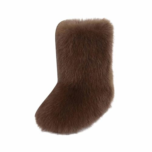 Scarpe Donna Invernali con Pelo Stivali Caldi e Foderati Suola Design A metà Polpaccio per Il Massimo Comfort da Neve Impermeabili
