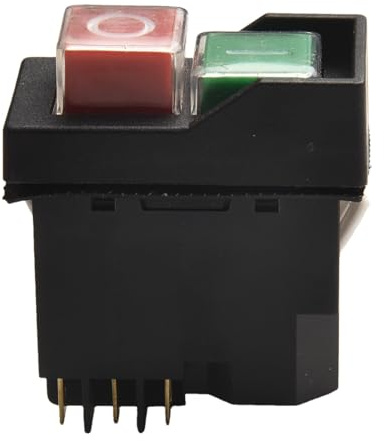 FABULETTA Pulsante elettromagnetico impermeabile, 6 poli, può sostituire l'interruttore di sicurezza KJD17 KLD-28