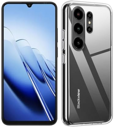 XueqinHu Case Compatible with Blackview Wave 10 Phone case Protector, Slim Fit Soft TPU Shockproof Anti-Scratch Phone Case Clear