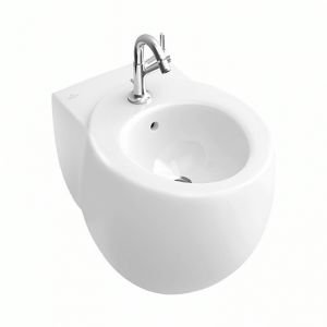 Villeroy & Boch Bidet Aveo 742100 410x560mm Weiß Alpin Ceramicplus, 742100R1