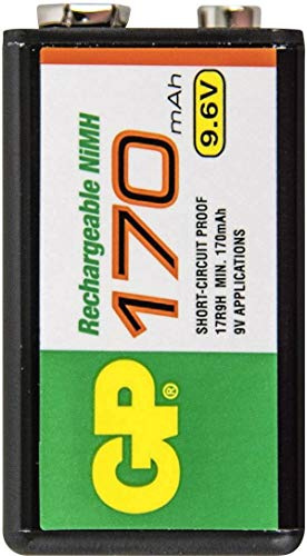 Ni-MH backup battery 9.6 V 170 mAh