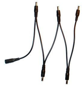 3 4 5 Way Guitar Effects Pedal 9V Daisy Chain Power Supply Cable Splitter Lead