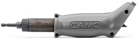 Camo 345020 Marksman Edge Hidden Deck Fastening System Tool by National Nail | (0345020), For Fastener Free, No Gap, Deck Surface Installation, Attaches to Standard 3/8 Drills