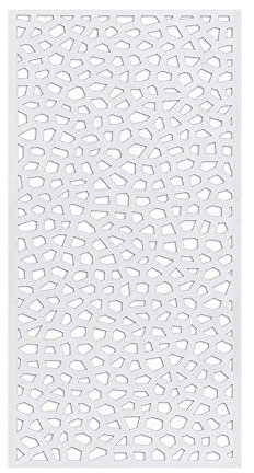 Nortene MosaÏC Panneaux décoratifs 1 x 2 M 2011140 Blanc