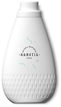 AGNOTIS Baby Waschmittel flüssig | Vollwaschmittel sensitiv | 93% pflanzenbasiert mit Extrakt aus Calendula und Bio-Kamille | antiallergisch für empfindliche Baby Haut, hygienisch, 1000ml Flasche