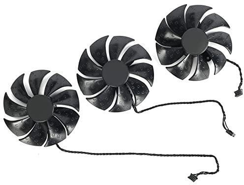 PLD09220S12H Graphics Card Fan for EVGA RTX 2070 Super 2080 Ti FTW3 Ultra Cooling Fan (Fan-Full Set)