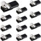 Kabel Steckverbinder 12 Stück 2 Polig Auto Stecker Steckverbindung Kabelverbinder Kabel Crimp Anschluss Verbinder Niederspannung 18-24AWG