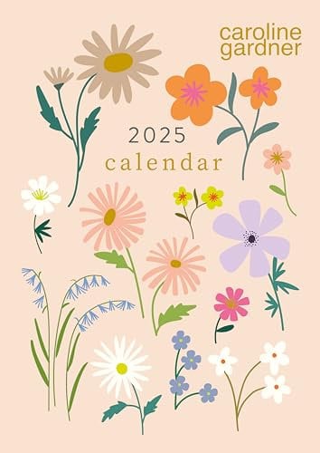 2025 Caroline Gardner Botanical Blooms Kalender A3