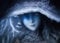 Displate Elden Ring Metal Poster Magnetische Befestigung Offiziell Lizenziert Bilder Lands Between - Lunar Princess Ranni Poster 32x45cm