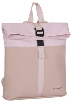 New Rebels Bruce Los Angeles Oudroze 7L Rolltop Rucksack Waterabweissend