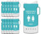 WithFlying 10 Stück Einweg Urinbeutel 750ml, Super Saugfähig Tragbarer Urinbeutel mit Gel, Urintaschen für Männer Frauen Kinder, Notfall Toiletten für Unterwegs, Camping, Reisen, Auto Stau, Outdoor