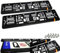 RZG 2x Carbon Fibre Fiber Hydrographic UK EU Licence Number Plate Holder Surround Frame German Car Deutschland