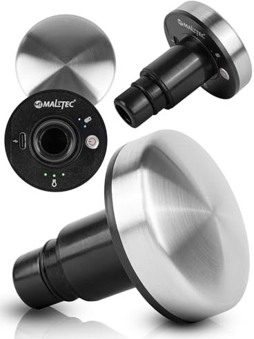 MalTec Erwärmungstipp für Massagegerät Massagepistole Köpf Entspannung 3 Modi Massageköpf Akku USB-Laden Massage für Bein Nacken Schulter