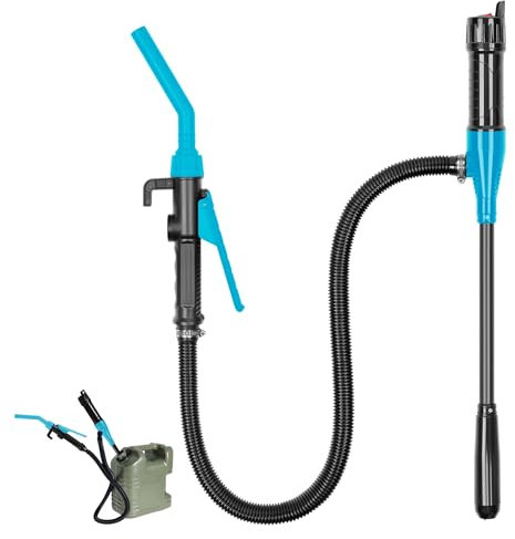 Pompa Benzina a Batteria Pompa Elettrica per Liquidi Pompa a sifone Pompa a batteria Pompa a tanica Pompa ad aspirazione automatica Pompa per benzina