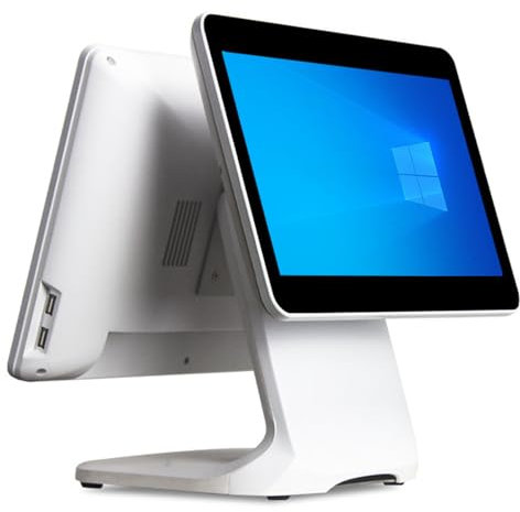 STIDEsknautic Registrierkasse mit Touchscreen und Zwei Bildschirmen,für Kleinunternehmen,15,6-Zoll-Touchscreen,zweiter Bildschirm 13,3 Zoll