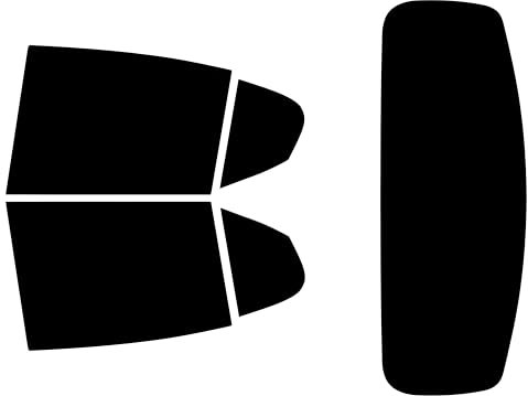 TINTCOM Pre-Cut Window Tint Film for Opel Corsa E 5-door Hatchback 2014-2019 - (50% Light Smoke) - Rear Sides & Rear Window - Custom Fit, UV Protection, High Performance