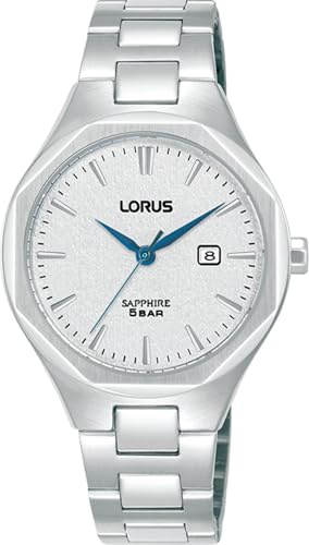 Lorus Damen Uhr klassisch Edelstahl Silber