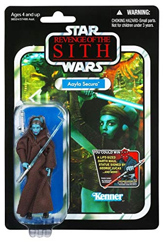Star Wars Vintage Figur - VC58 EpIII Aayla Secura