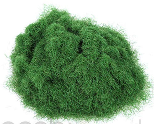 20g Streugras dunkelgrün Modellbau Modelleisenbahn Landschaftsbau