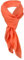 TigerTie Damen Chiffon Halstuch orange Uni Gr. 90 cm x 90 cm - Schal