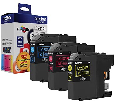 Brother LC2013PKS C/M/Y - (Pack of 3) Ink, Multi, LC2013PKS C/M/Y