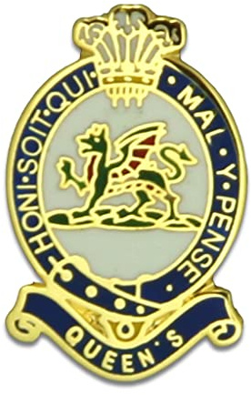 Anstecknadel für Königin-Regiment