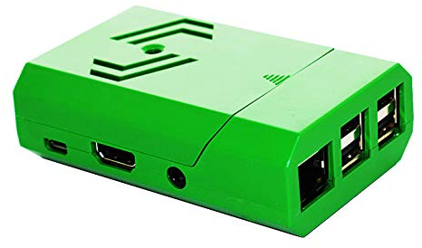 PiShell Protective Case for your Raspberry Pi and Camera (Green)